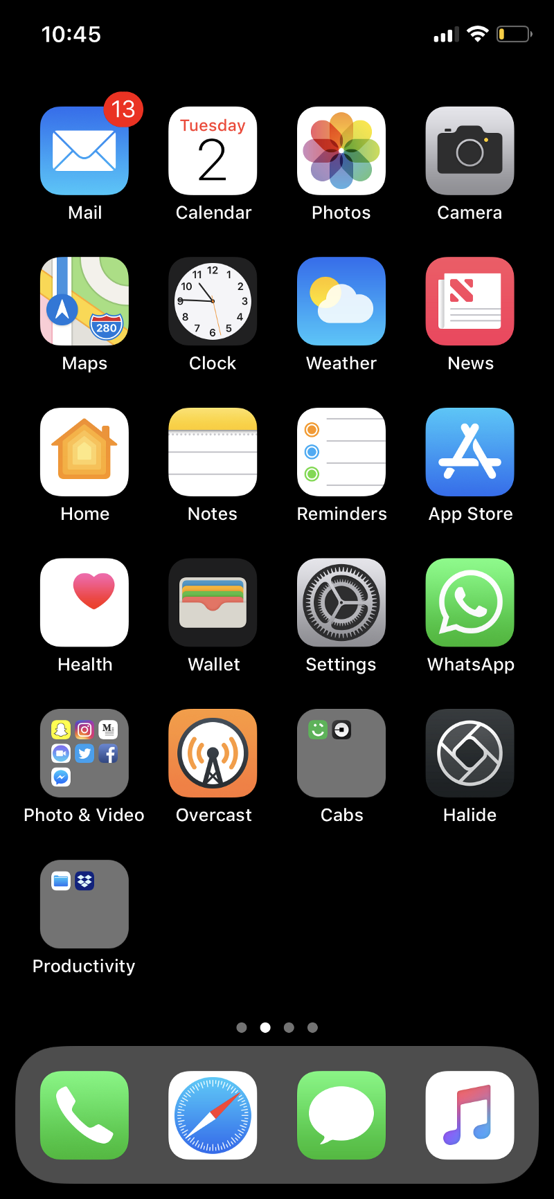 Home Screen 2018