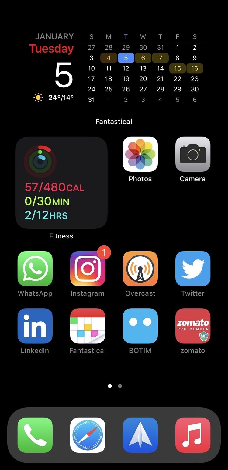 The (moderately overdue) Home Screen post