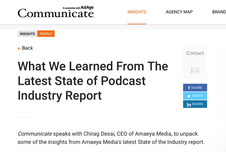 Communicate: What We Learned From The Latest State of Podcast Industry Report
